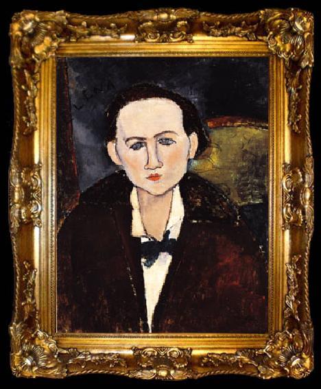 framed  Amedeo Modigliani Elena Povolozky, ta009-2